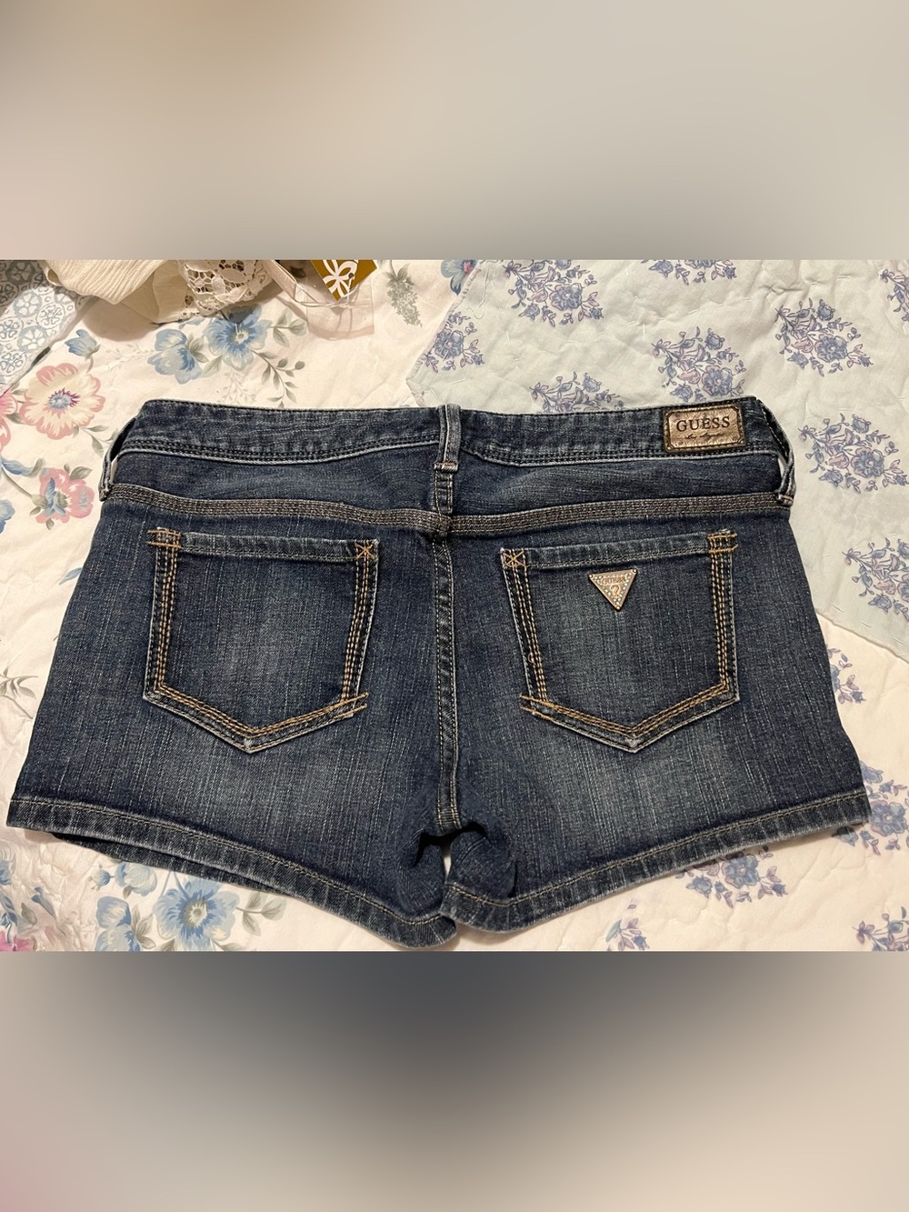 Guess Dark Blue Denim shorts